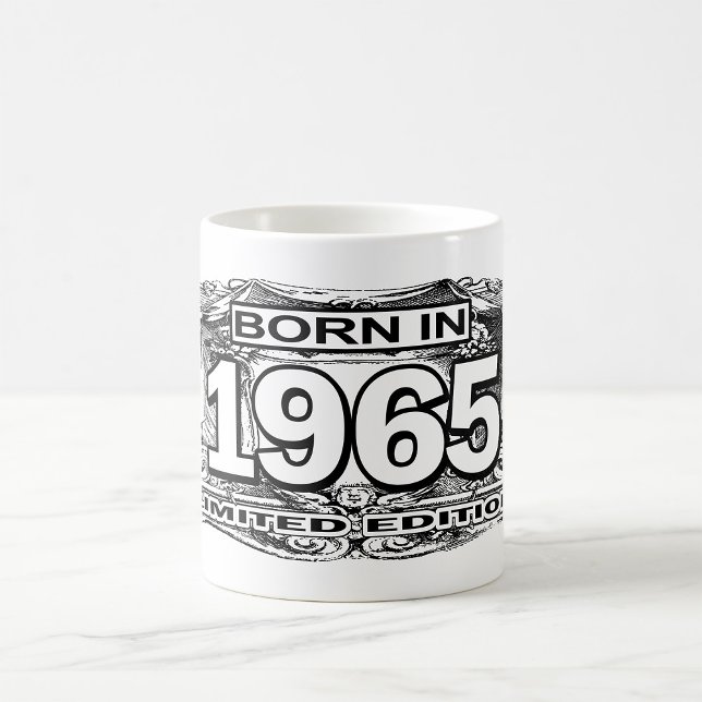 Geboren in 1965 Limited Edition Coffee Tasse (Von Creator hochgeladen)