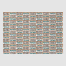 Geboren in 1968 Gewebepapier