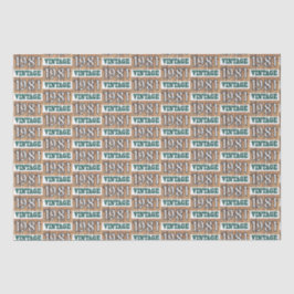 Geboren in 1981 Gewebepapier Seidenpapier