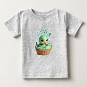 Geboren in Chinesisch Neujahr der Schlangenbezeich Baby T-shirt
