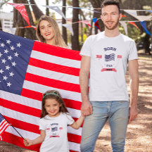 Geboren in den USA Custom Year Banner Kids