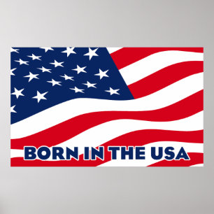 Geboren in den USA Poster