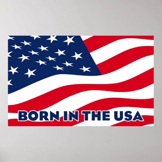 Geboren in den USA Poster (Vorne)