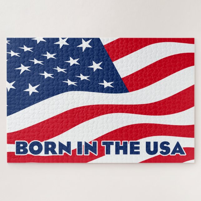 Geboren in den USA Puzzle (Horizontal)