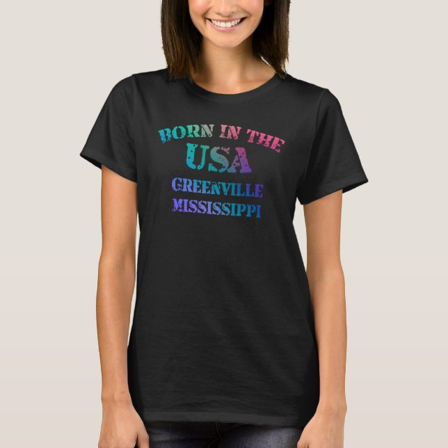 Geboren in den USA T-Shirt (Vorderseite)