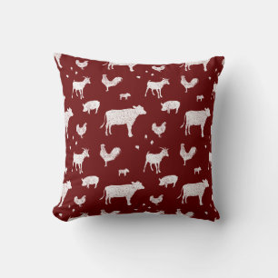 Geboren in einem Stall-Kissen für Dunkelheit Kissen