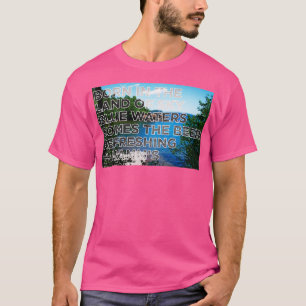 Geboren in Land der himmelblauen Wasser Minnesota T-Shirt
