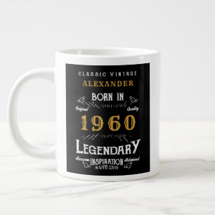 Geboren in Legend von 1960 Jumbo-Tasse