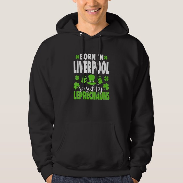 Geboren in Liverpool, erzogen durch Kobolden 1 Hoodie (Vorderseite)