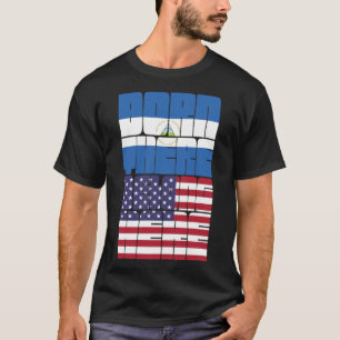 Geboren in Nicaragua, gehört zu Amerika T-Shirt