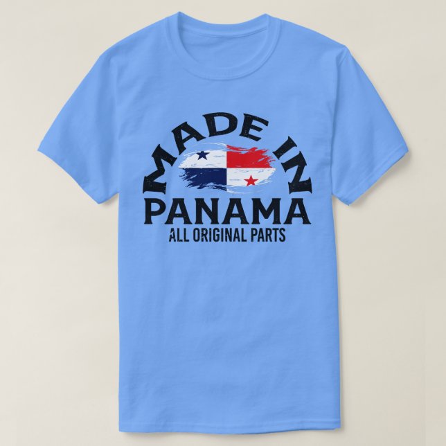 Geboren in Panama 1 T-Shirt (Design vorne)