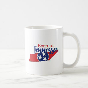 Geboren in Tennessee Staat Symbols Freiwilliger St Tasse