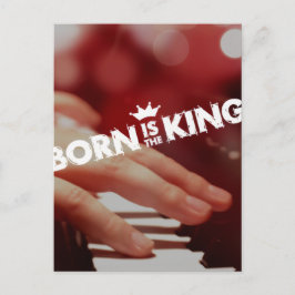 Geboren ist der König Postkarte