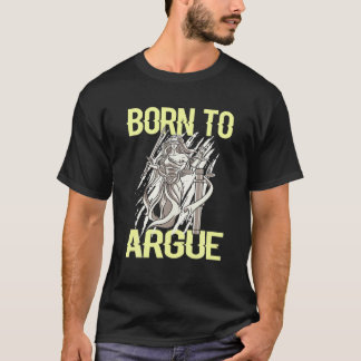 Geboren, Juris Doktor des Rechtsanwalts anzufechte T-Shirt