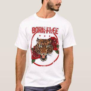 Geboren kostenlos: Majestic Tiger Art Collection T-Shirt