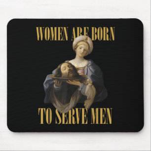 Geboren, Männer Christlich Boss Girl Motivierend z Mousepad