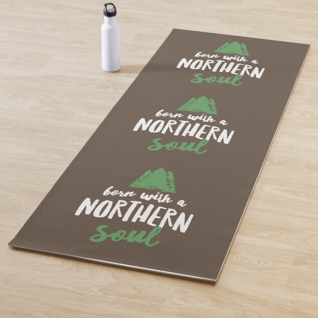 Geboren mit dem nördlichen Soul Yogamatte (Beispiel)