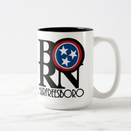 GEBOREN Murfreesboro, Tennessee 15oz Kaffee Tasse