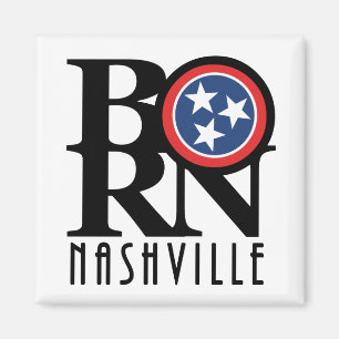 GEBOREN Nashville Tennessee Magnet