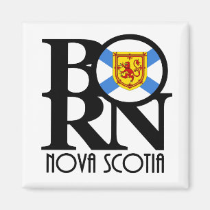GEBOREN Nova Scotia Magnet