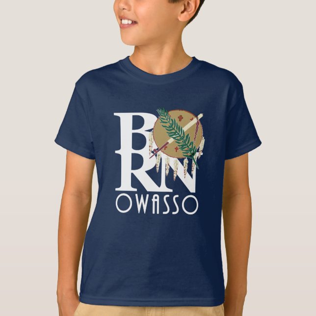 GEBOREN Owaso T-Shirt (Vorderseite)