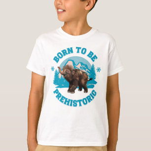 Geboren, prähistorisches Wollmammut zu sein T-Shirt