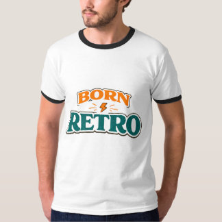 Geboren Retro Vintage 70er Ästhetik Blitz-Sl T-Shirt