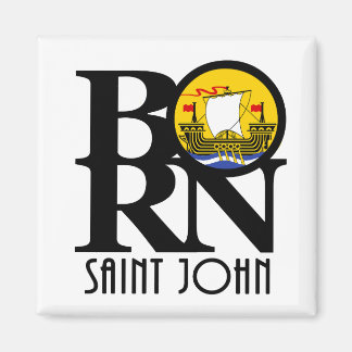 GEBOREN Saint John New Brunswick Magnet
