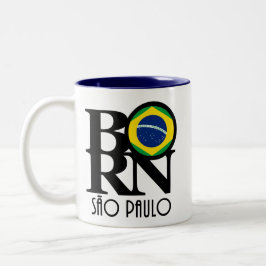 GEBOREN São Paulo 11oz Zweifarbige Tasse