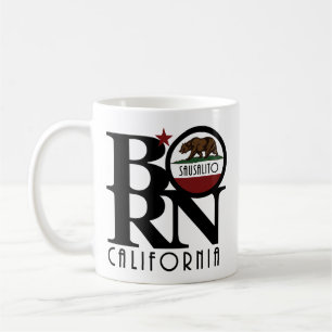 GEBOREN Sausalito CA 11oz Kaffeetasse