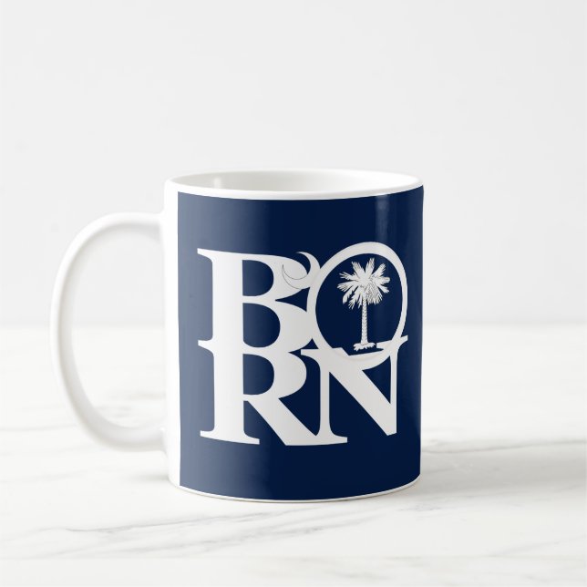 GEBOREN South Carolina Kaffeetasse (Links)