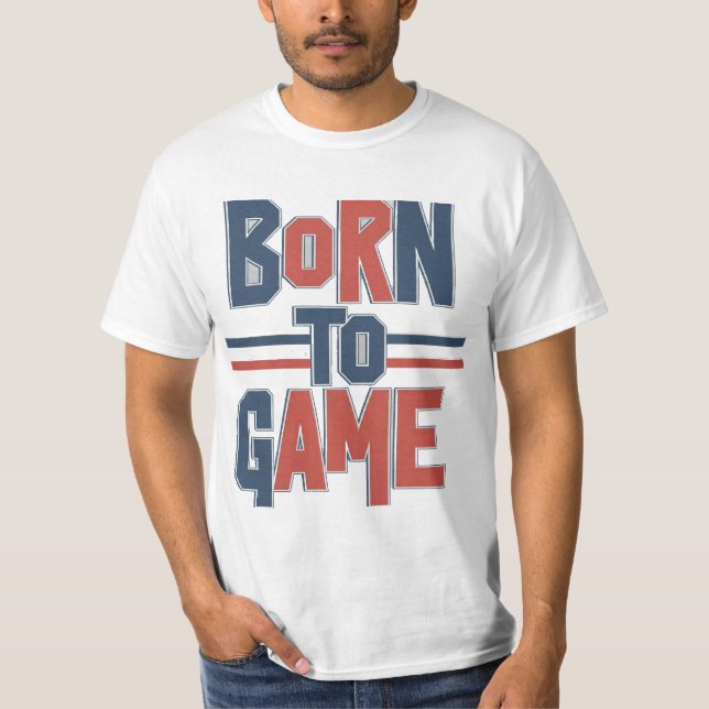 Geboren T-Shirt (Vorderseite)