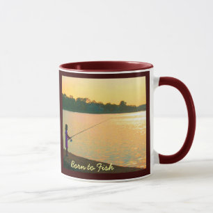 Geboren, Tasse zu fischen - Wecker