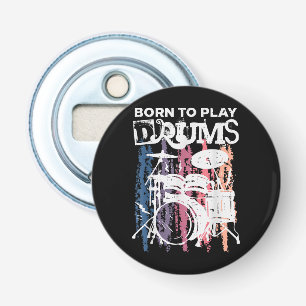 Geboren, Trommeln zu spielen, Rock Music Band Drum Flaschenöffner