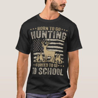 Geboren um auf die Jagd zu gehen, gezwungen zur Sc T-Shirt