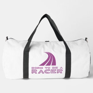 Geboren, um ein Rennfahrer zu sein Duffle Bag