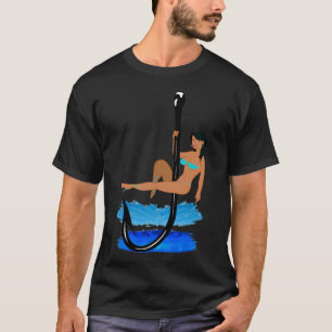 Geboren um eine Fischfanglegende Amerika zu sein T-Shirt