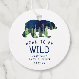 Geboren, um eine wilde Babydusche zu sein Geschenkanhänger