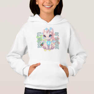 Geboren, um einzigartig zu sein – Drachen-Design – Hoodie