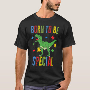 Geboren um etwas Besonderes zu sein Trex Puzzle Di T-Shirt