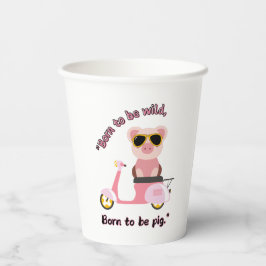 Geboren, um frei zu sein _seven pappbecher