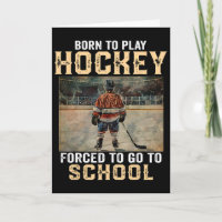 Geboren, um Hockey zu spielen - Gezwungen, zur Sch