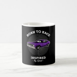 Geboren, um klassisches Muscle-Car-Retro-Design zu Kaffeetasse