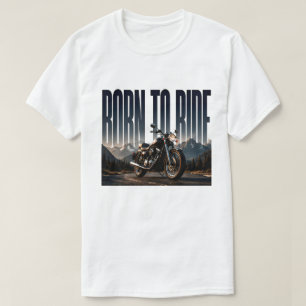 Geboren um Luxus-Motorrad-Grafik zu fahren T-Shirt