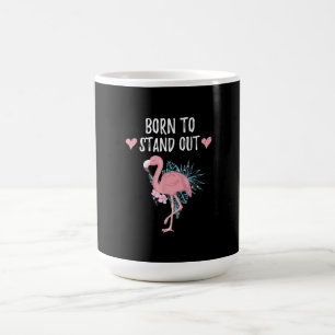 Geboren, um Niedliche Flamingo Liebhaber Phantasti Kaffeetasse