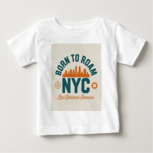 Geboren um NYC zu erkunden Baby T-shirt