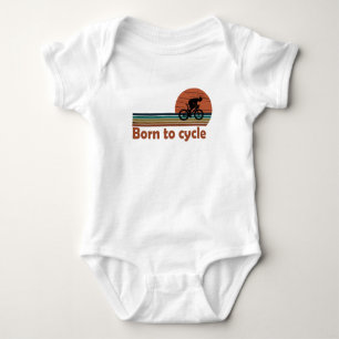Geboren, um Vintage-Radsport zu fahren Baby Strampler