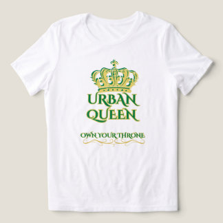 GEBOREN UM WEISSE GELBE GRÜNE GRAPHISCHE DAMENKLEI Tri-Blend SHIRT