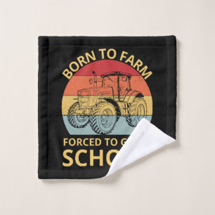geboren, um zu farmen, gezwungen zur Schule zu geh Waschlappen