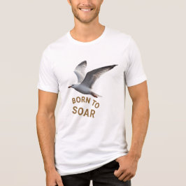 Geboren um zu fliegen – Inspirierendes T-Shirt mit Tri-Blend Shirt